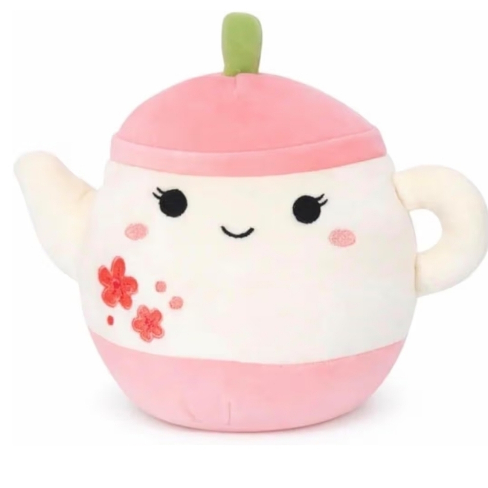 Kids Thea The Teapot 8" Squishmallow Plush NEW WITH TAGS